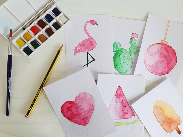 DIY-BOX AQUAREL SCHILDEREN